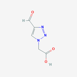 2-(4-Formyl-1H-1,2,3-triazol-1-yl)acetic Acid图片