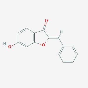 (2Z)-2-Benzylidene-6-hydroxy-1-benzofuran-3(2H)-one图片