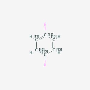 1,4-Diiodobenzene-13C6图片