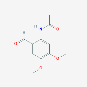 N-(2-Formyl-4,5-dimethoxy-phenyl)-acetamide图片