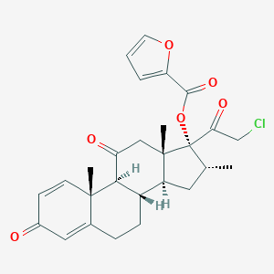 (16α)-21-Chloro-17-[(2-furanylcarbonyl)oxy]-16-methyl-pregna-1,4-diene-3,11,20-trioneMometasone Furoate Impurity C图片
