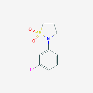 2-(3-Iodophenyl)-isothiazolidine 1,1-dioxide图片