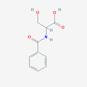 3-hydroxy-2-(phenylformamido)propanoic acid图片