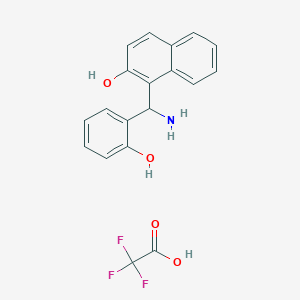 1-a-Amino(2-hydroxyphenyl)methyl-2-naphthol trifluoroacetate图片