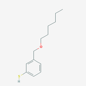3-[(n-Hexyloxy)methyl]thiophenol图片