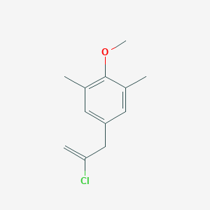 2-Chloro-3-(3,5-dimethyl-4-methoxyphenyl)-1-propene图片