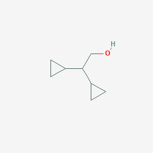 2,2-dicyclopropylethan-1-ol图片