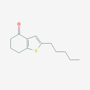 2-Pentyl-6,7-dihydrobenzo[b]thiophen-4(5H)-one图片
