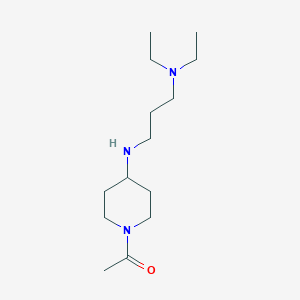 N'-(1-acetylpiperidin-4-yl)-N,N-diethylpropane-1,3-diamine图片