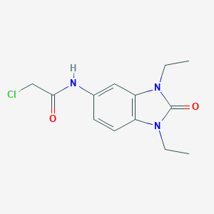 2-Chloro-N-(1,3-diethyl-2-oxo-2,3-dihydro-1H-benzoimidazol-5-yl)-acetamide图片