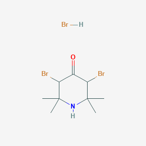 3,5-Dibromo-2,2,6,6-tetramethylpiperidin-4-one,Hydrobromide Technical Grade 90%图片