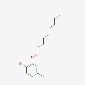 Benzene,1-bromo-2-(decyloxy)-4-methyl-图片