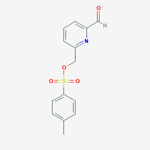 Toluene-4-sulfonic acid 6-formylpyridin-2-ylmethyl ester图片