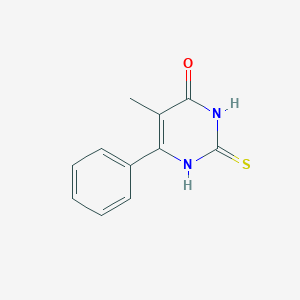 5-Methyl-6-phenyl-2-sulfanylidene-1,2,3,4-tetrahydropyrimidin-4-one图片
