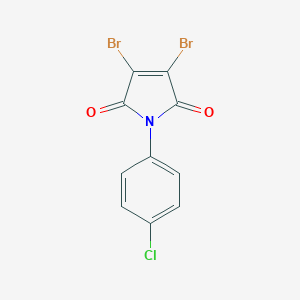 1-(4-Chlorophenyl)-3,4,-dibromopyrrole-2,5-dione图片