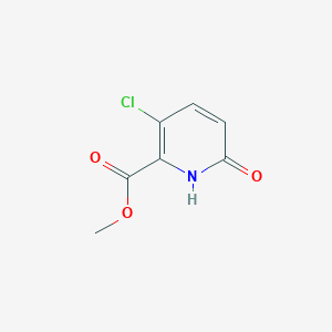 Methyl 3-chloro-6-oxo-1,6-dihydropyridine-2-carboxylate图片