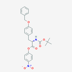 Boc-O-benzyl-L-tyrosine 4-Nitrophenyl Ester图片