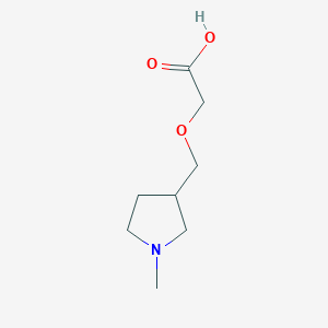 (1-Methyl-pyrrolidin-3-ylmethoxy)-acetic acid图片