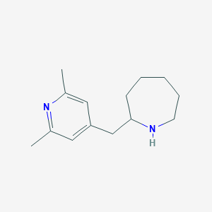 2-[(2,6-Dimethyl-4-pyridinyl)methyl]hexahydro-1h-azepineͼƬ