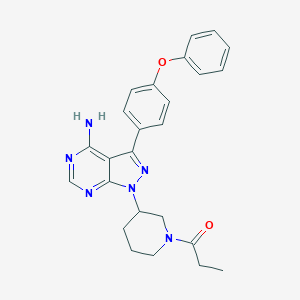 (R)-N-Desacryloyl N-Propionyl Ibrutinib图片