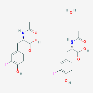 N-Acetyl-3-iodo-L-tyrosine Monohydrate图片