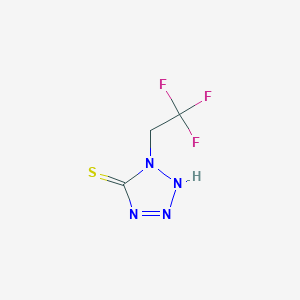 1-(2,2,2-trifluoroethyl)-1H-1,2,3,4-tetrazole-5-thiol图片