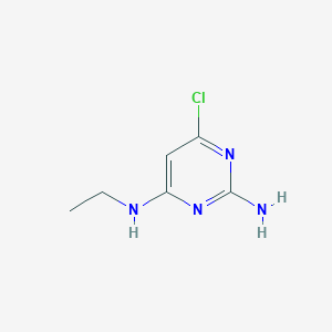 6-Chloro-N~4~-ethylpyrimidine-2,4-diamine图片