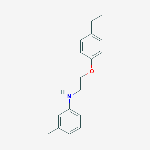 N-[2-(4-Ethylphenoxy)ethyl]-3-methylaniline图片