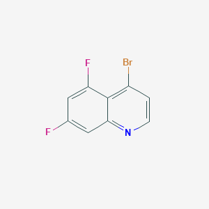 4-Bromo-5,7-difluoroquinoline图片