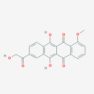 6,11-Dihydroxy-8-(2-hydroxyacetyl)-1-methoxytetracene-5,12-dione(Technical Grade)图片