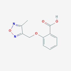 2-(4-Methyl-furazan-3-ylmethoxy)-benzoic acidͼƬ