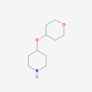 4-(oxan-4-yloxy)piperidine图片