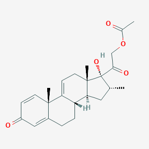 17,21-Dihydroxy-16-methylpregna-1,4,9(11)-triene-3,20-dione 21-AcetateͼƬ
