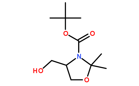 tert-butyl(4S)-4-(hydroxymethyl)-2,2-dimethyl-1,3-oxazolidine-3-carboxylateͼƬ