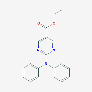 Ethyl 2-(diphenylamino)pyrimidine-5-carboxylate图片