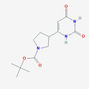 6-(1-Boc-吡咯烷-3-基)嘧啶-2,4(1H,3H)-二酮图片