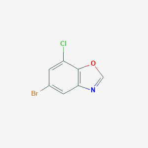 5-Bromo-7-chloro-1,3-benzoxazole图片