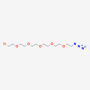 Bromo-PEG5-azide图片