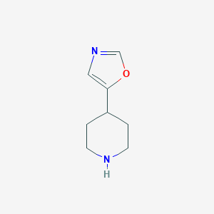 4-(1,3-Oxazol-5-yl)piperidine图片