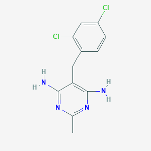 5-(2,4-Dichlorobenzyl)-2-methyl-4,6-pyrimidinediamine图片