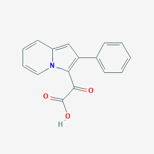 oxo(2-phenyl-3-indolizinyl)acetic acid图片
