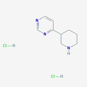 4-(Piperidin-3-yl)pyrimidine Dihydrochloride图片