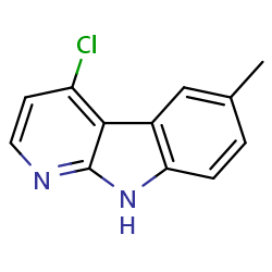 4-chloro-6-methyl-9H-pyrido[2,3-b]indole图片