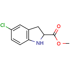 Methyl5-chloroindoline-2-carboxylate图片