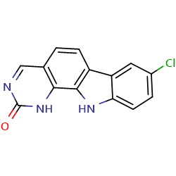 8-chloro-1H,2H,11H-pyrimido[4,5-a]carbazol-2-one图片