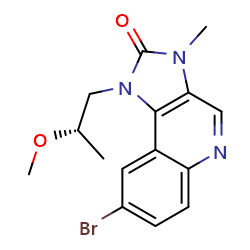 8-bromo-1-[(2S)-2-methoxypropyl]-3-methyl-1H,2H,3H-imidazo[4,5-c]quinolin-2-one图片