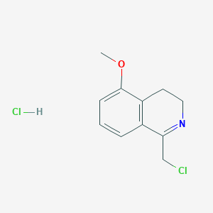 1-(Chloromethyl)-3,4-dihydro-5-methoxyisoquinoline hydrochloride图片