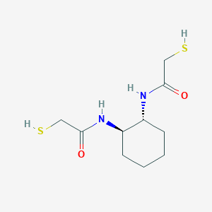 (+/-)-trans-1,2-Bis(2-mercaptoacetamido)cyclohexane图片