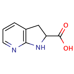 2,3-Dihydro-1H-pyrrolo[2,3-b]pyridine-2-carboxylicacid图片