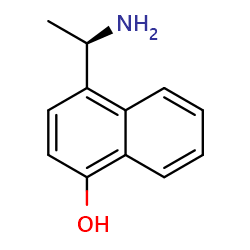 4-[(1R)-1-aminoethyl]naphthalen-1-ol图片
